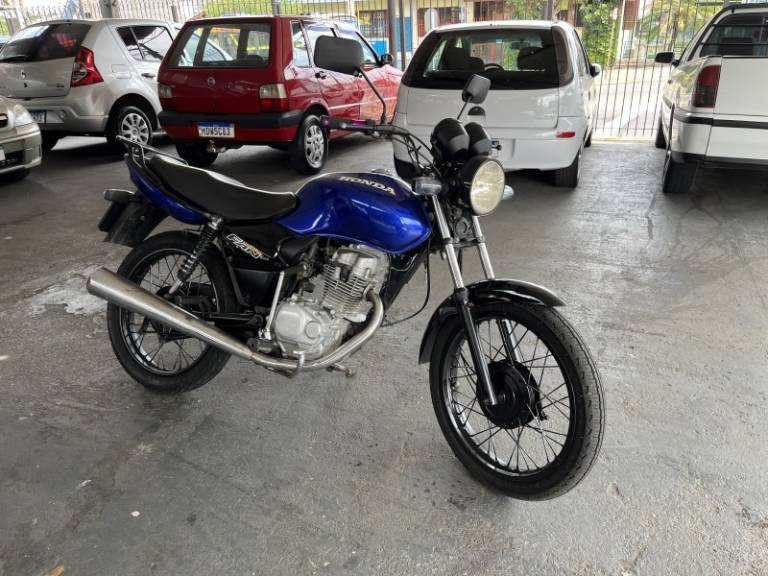 HONDA - CG 125 - 2005/2005 - Azul - R$ 7.900,00