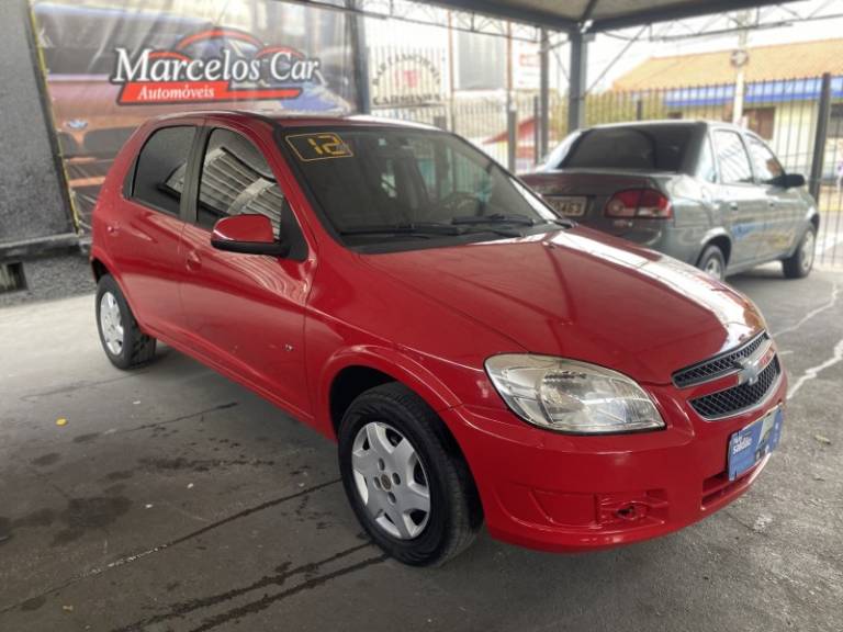 CHEVROLET - CELTA - 2012/2012 - Vermelha - R$ 29.900,00